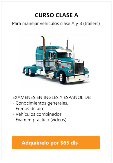 examen cdl en ingles y español