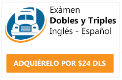 examen cdl endorsement dobles y triples