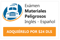 examen cdl endorsement materiales peligrosos