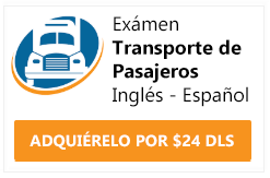 examen cdl endorsement transporte de pasajeros