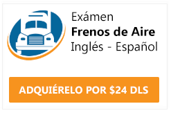 examen cdl frenos de aire ingles y español