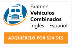 examen cdl vehículos combinados ingles y español